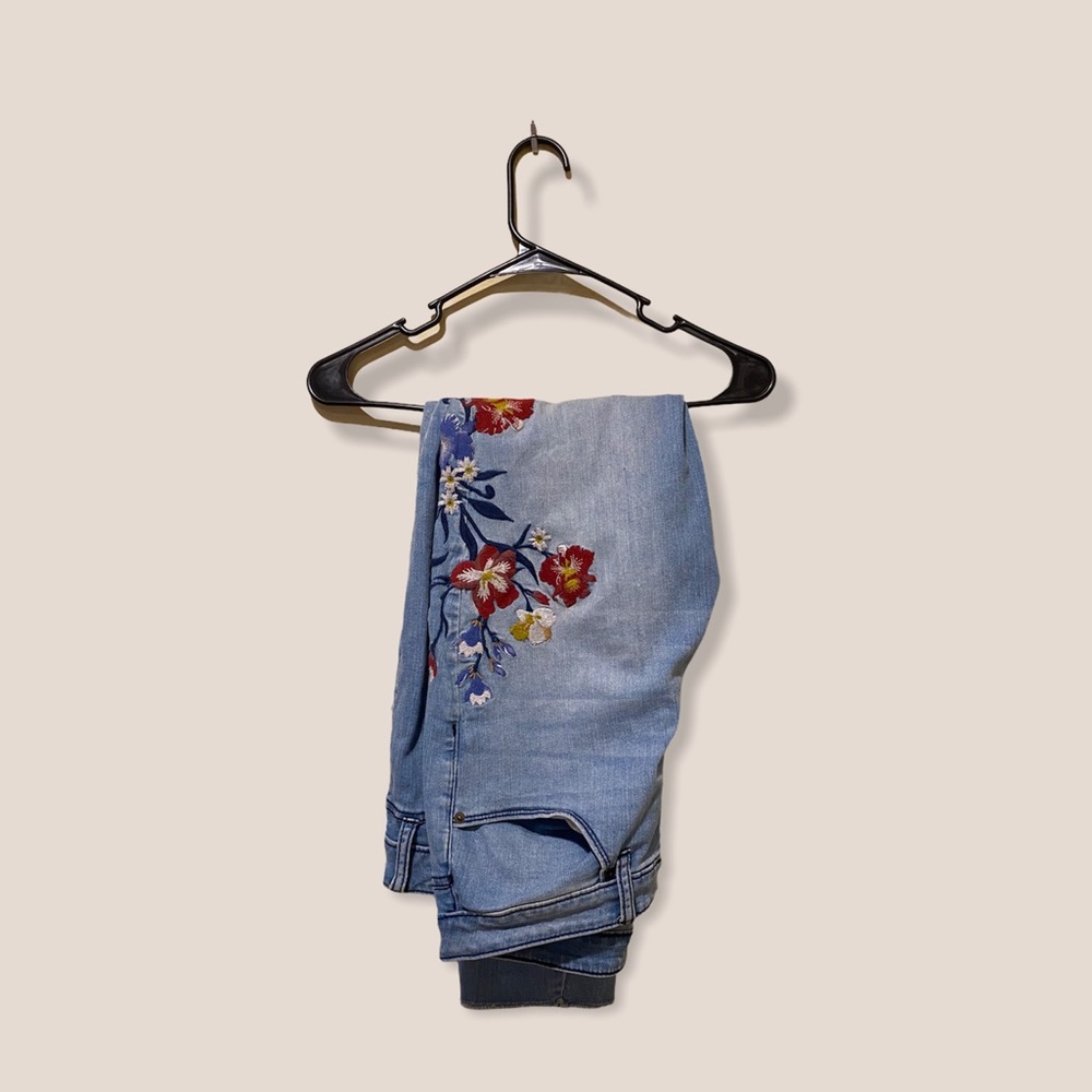 Flower power jeans